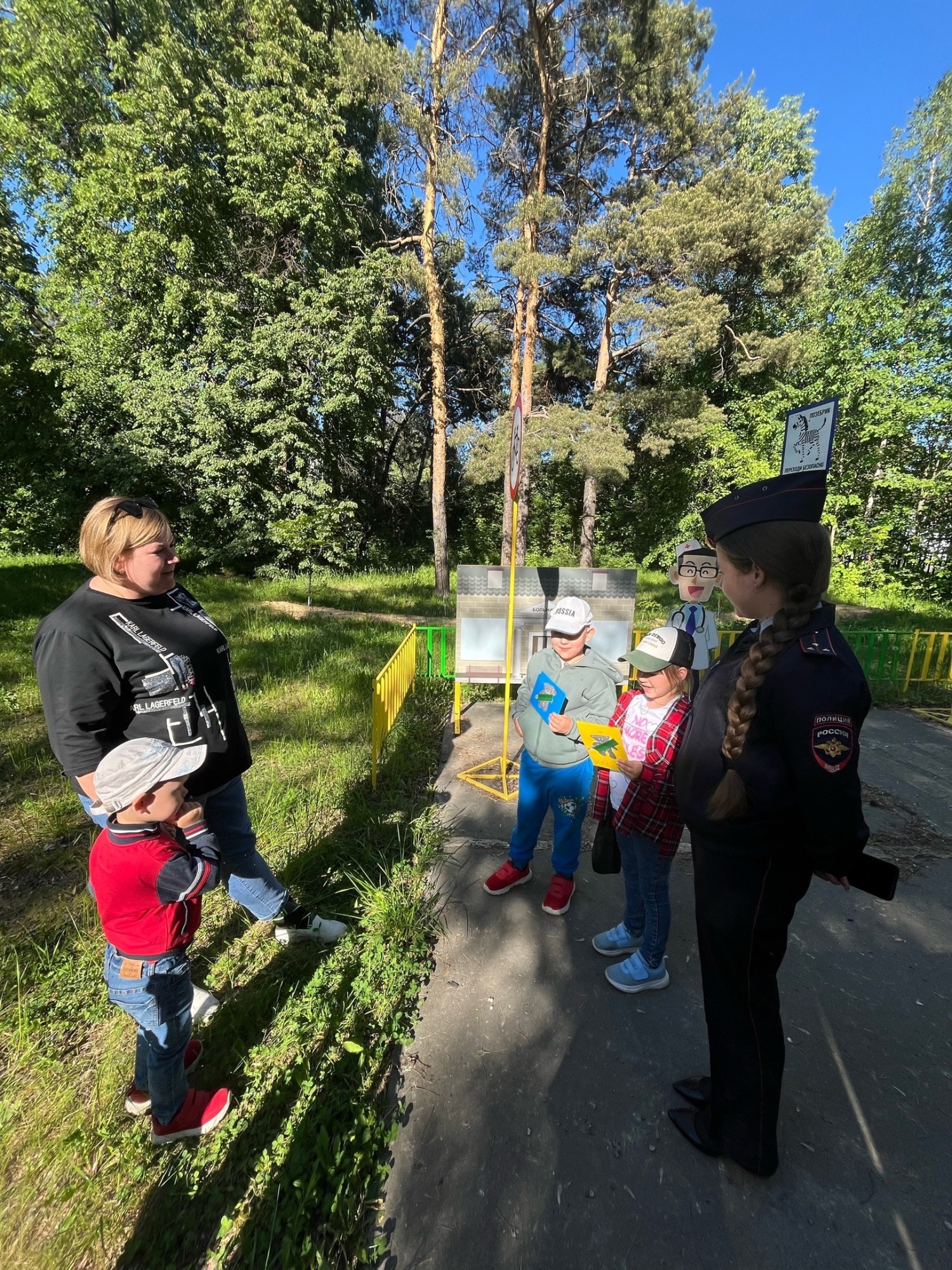 Детсадовцы учились правилам дорожного движения | 31.05.2024 | Выкса -  БезФормата